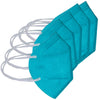 KN95 Protective Masks - 5 Per Pack (Red or Blue)