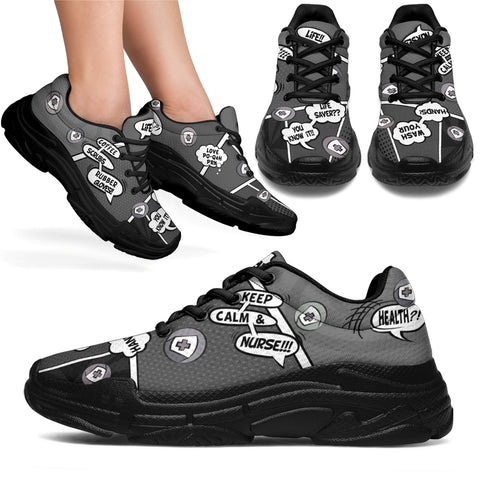 Storm Nurse Cartoon™ Chunky Unisex Sneaker (More Colors)