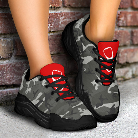 The Dark Camo Warrior Nurse I Chunky™ Women's Sneaker (More Colors)