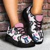 Frenchy the Bulldog Medic Womens Chunky Sneaker - Teal