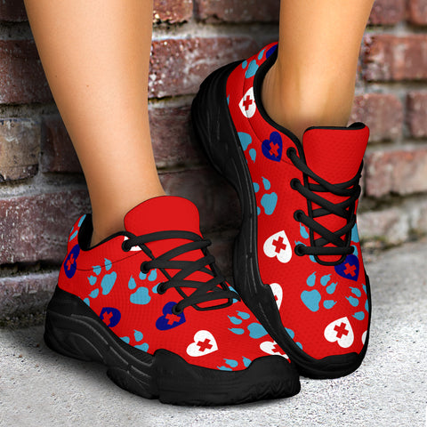Mend A Doggie Heart Chunky™  Unisex Sneaker (More Colors)