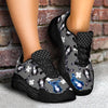 Frenchy the Bulldog Medic Womens Chunky Sneaker - Teal