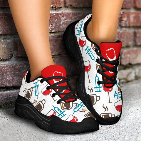 Coffee & Wine Injections Chunky™ Womens Sneaker (More Colors)
